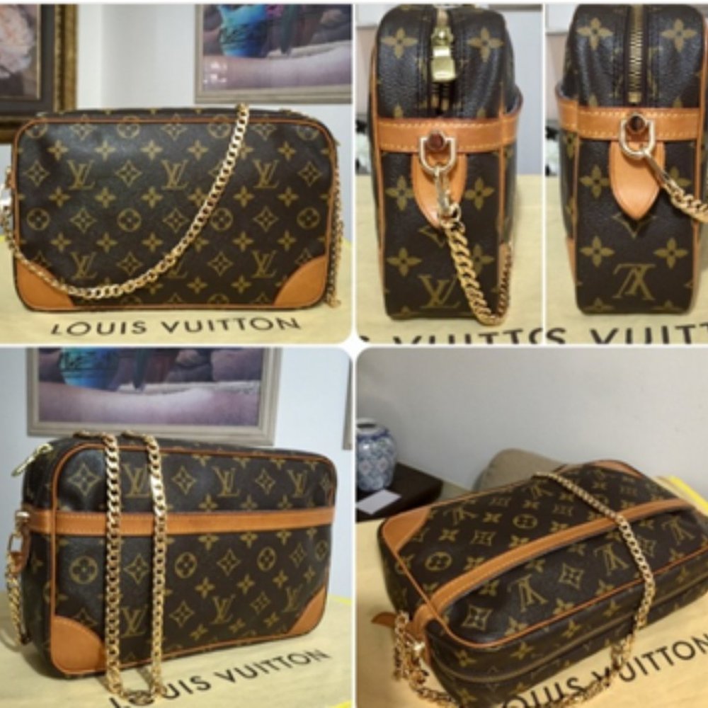 Louis Vuitton Compiegne 28 Clutch/Shoulder Bag